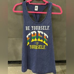 Zumba®️ Twisted Back Tank Top - S